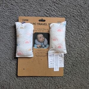 Baby luxe 2 Piece Car seat Seatbelt Covers with Sun Pattern